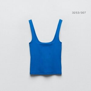 Zara Tank Top Bluish